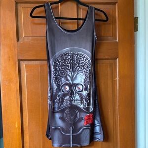 Mars Attacks Graphic Tank Dress
